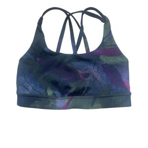 Lululemon women's Energy  Strappy Sports Bra -Sz4